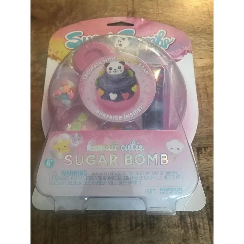 Bath Bombs for Kids with Surprise Fizzy Bombs, Decorate Your Own Sugar Bath Bomb
